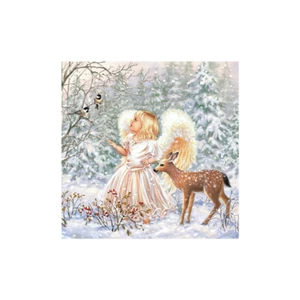Servilleta "Winter Angel" - Imagen 1 de 2
