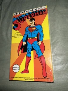 Rare Vintage Superman - Keepers Home Video (VHS, 1989)Classic Cartoon New Sealed - Picture 1 of 7