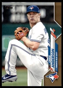 2020 Topps Update Gold #U286 Chase Anderson /2020 - Picture 1 of 2