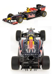 Minichamps modellino auto pressofuso Red Bull Renault Racing Showcar Mark Webber 2012 - Foto 1 di 7