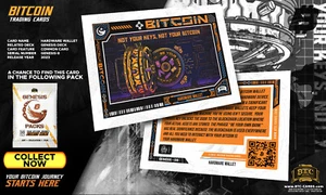 Genesis 8 "Hardware Wallet" - bitcoin - anno 2023 - Bitcoin Trading Cards USA - Foto 1 di 1