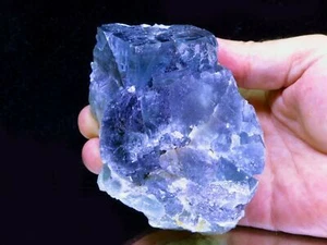 TOP EXCLUSIVE FLUORITE BLEUE CUBIQUE - Glory mines, Espagne / 11 x 7,5 x... - Imagen 1 de 9
