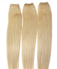 capelli extension con trama da 105 grammi umani veri da 70 cm con clip applicate