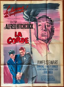 Plakat Die Seil The Rope Alfred Hitchcock James Stewart 120x160cm - Bild 1 von 3