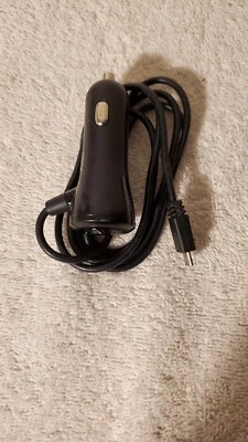 Micro USB Car Charger with USB-A Port 1.2M/4ft  Sprint  Black - Image 1 of 3
