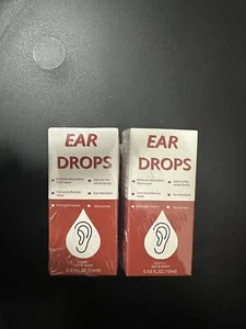 Ear Drops 2 Pk Tuobituo EARACHE DROPS 0.33oz Each Relieves Ear Pain | Sealed - Picture 1 of 3