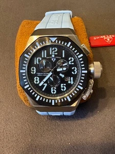 Swiss Legend Trimix diver watch Black and White - Picture 1 of 6