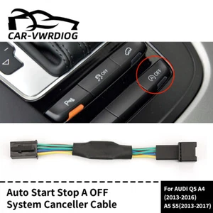 Car Stop Start System Control Cable For Audi Q5 A4 A4l 2013-2016 A5 S5 2013-2017 - Picture 1 of 7