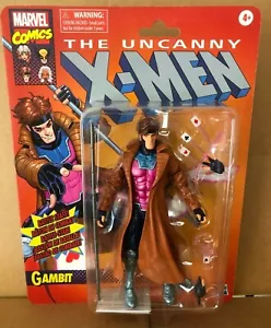 Figura Gambito Hasbro Marvel Legends 6" Colección Retro - Imagen 1 de 5
