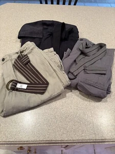 Lot Of Boys Clothing-1 Hoodie, 3 Pairs Of Shorts/Sz 14-16, Sz 14 Regular - Picture 1 of 18