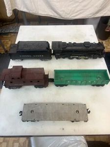 Vintage Lionel Train Set Post War O Gauge 2026 Locomotive , Tender, Caboose + - Picture 1 of 5