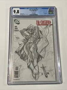 JSA: Clasificado #1 - 2005 - Segunda impresión - CGC 9.8 - Cubierta de Adam Hughes - Imagen 1 de 3