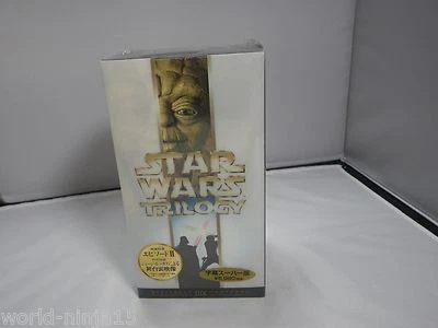 Star WarsTrilogy VHS NEW Unopend JAPAN Ver From Japan Limited Edition Subtitled - Image 1 of 4