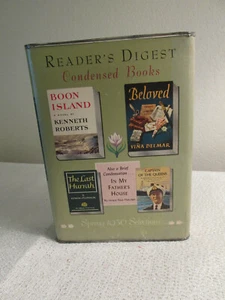 1956 READERS DIGEST CONDENSED BOOKS ORIGINAL SEALED TIN 4 SPRING SELECTIONS - Picture 1 of 7
