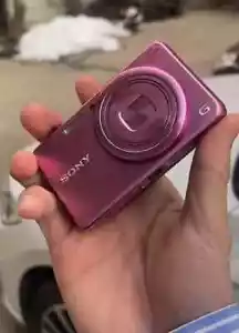 SONY Cyber-shot DSC-WX100 10.0x Optical Zoom Zoom Digital Camera English Pink - Picture 1 of 4