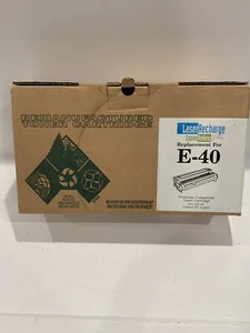 Replacement Canon E40 Black Toner Cartridge Broken Seal Opened PC 700 900 Series - Picture 1 of 2