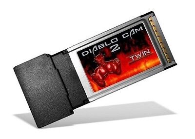 CI-Modul Diablo Cam 2 Professional TWIN 2x ISO Kartenleser CI CA Duolabs Karte • 73.70€