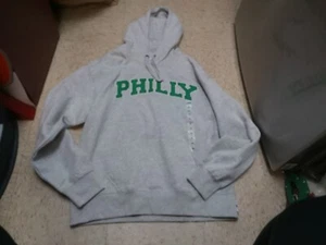 Nwt Grey Whale Mens Philly Eagles Heavy Weight Sweatshirt Grey XL - Picture 1 of 2