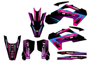2023-2025 TC SURGE Pink Senge Graphics Kit Compatible with Husqvarna - Picture 1 of 10