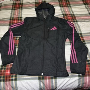 Adidas 2023 Pro Elite Team Marathon Jacket Black/Pink HR5659 Mens Size Small New - Picture 1 of 7