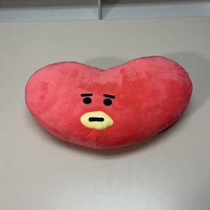 BT21 Tata Kissen Gesicht Plüschkissen Official Line Friends V Tae BTS 16x11 Zoll 2018 - Bild 1 von 7