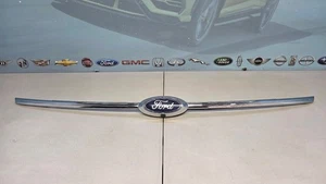 2013-2019 FORD TAURUS REAR CHROME MOLDING TRIM W/EMBLEM AND CAMERA OEM USED - Picture 1 of 19