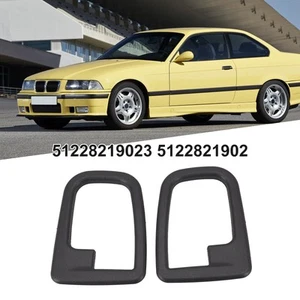 Pair Interior Door Handle Covers For E36 3 Series 1992-1999 For Z3 Series - Zdjęcie 1 z 17