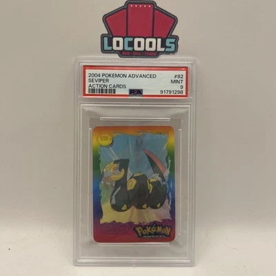 PSA 9 2004 Pokémon Action Card Seviper lenticular - Image 1 of 2