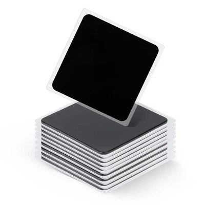 Almohadillas de gel adhesivas de 10 piezas para salpicadero de coche antideslizantes agarre de doble cara Foto 1 de 4