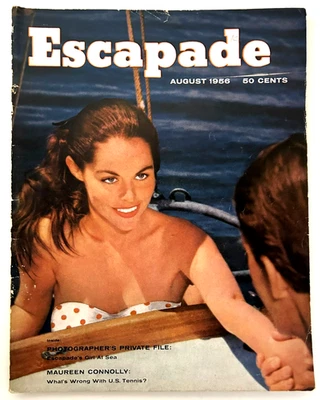VTG Escapade August 1956 Zsa Zsa Gabor Marguerite Empey Dee Publ. Pinup Magazine Foto 1 de 3