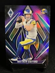 2024 Panini Phoenix - Matthew Stafford #106 Purple Parallel Rams - Bild 1 von 2