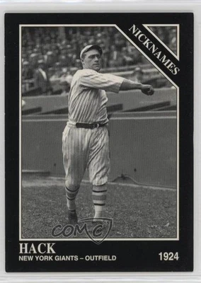 1993 The Sporting News Conlon Collection Hack Wilson #736 HOF - Image 1 of 2