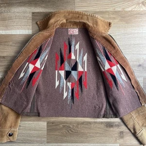 Giacca vintage Chimayo LA AZTECA M lana stile sud-ovest - Foto 1 di 15