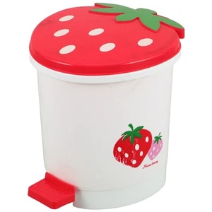  Erdbeer-Mülleimer Kind Büro Tisch-Mülleimer Süßer Für Den Schreibtisch - Bild 1 von 12