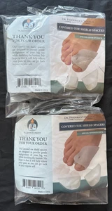 Dr. Frederick's Original Covered Toe Spacers - Gel Shields Value 2 Pack 8 Pieces - Picture 1 of 2