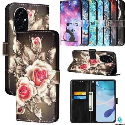Plain Pattern PU Leather Wallet Phone Cover for Huawei P80 Honor 400 Lite 400 - Image 1 of 4