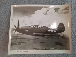 Bell P-39 "AirCobra" 8x10 Vintage Photo Photograph WW2 / 1930s-1950s Era - Picture 1 of 6
