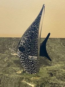 Estatuilla escultura de cristal de pez ángel de Murano FORMIA Vetri Di vintage de Italia - Imagen 1 de 8