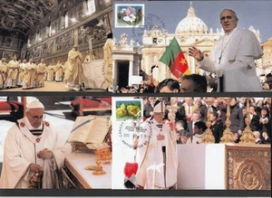 Juego de cubiertas conmemorativas canadienses del Papa Francisco #5 de 4 diferentes - edición limitada - Imagen 1 de 1