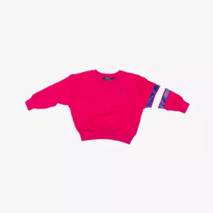 Polo Ralph Lauren Mädchen College Sweatshirt Sport Rosa Gr. M (8-10) 4341 - Bild 1 von 2