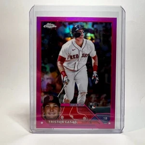 TRISTON CASAS 2023 Topps Chrome Pink Refractor #174 *ROOKIE* RC Boston Red Sox - Picture 1 of 2