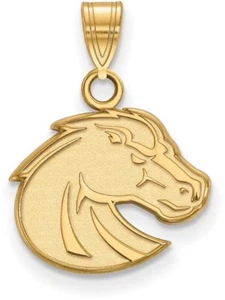 14K Gelbgold Boise State University kleiner Anhänger von LogoArt (4Y001BOS) - Bild 1 von 2