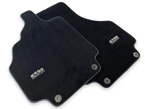 Fußmatten Für AUDI R8 1st Gen 2007-2014 Schwarz Teppiche Set ER56 Design Brand - Bild 1 von 10