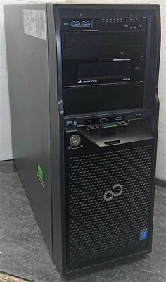 Server Fujitsu Primergy TX140 S2 Xeon E3-1230 V3 @ 3,3Ghz 16GB RAM Raid D2607 - Bild 1 von 4