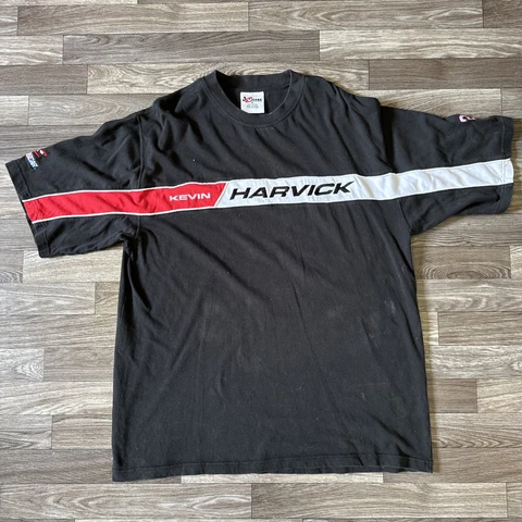 Vintage Chase Authentics Kevin Harvick Nascar Shirt; Men’s XL; #29 Double Sided Cover