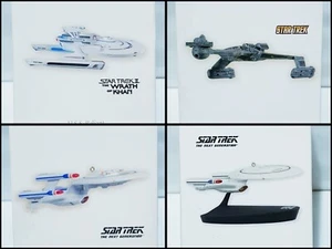 Hallmark Star Trek Schiffe batteriebetrieben Andenken Ornament Auswahl selten in UK - Bild 1 von 16