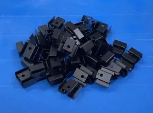 Disipador de calor 9i 25 piezas aluminio anodizado negro TO220 horizontal/vertical deslizable - Imagen 1 de 3