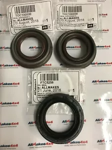 Allmakes 4x4 Freelander 1 Differenziale Posteriore Paraolio Set TOC10000 & - Picture 1 of 1