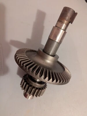 Eje y engranaje de piñón para cortacésped Bolens 1729257 1724079 1700 eliminador 5018H Foto 1 de 4