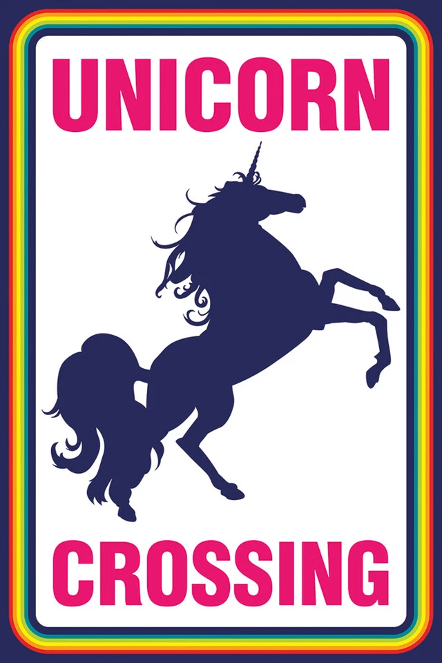 Poster Unicorn Crossing - Image 1 of 1